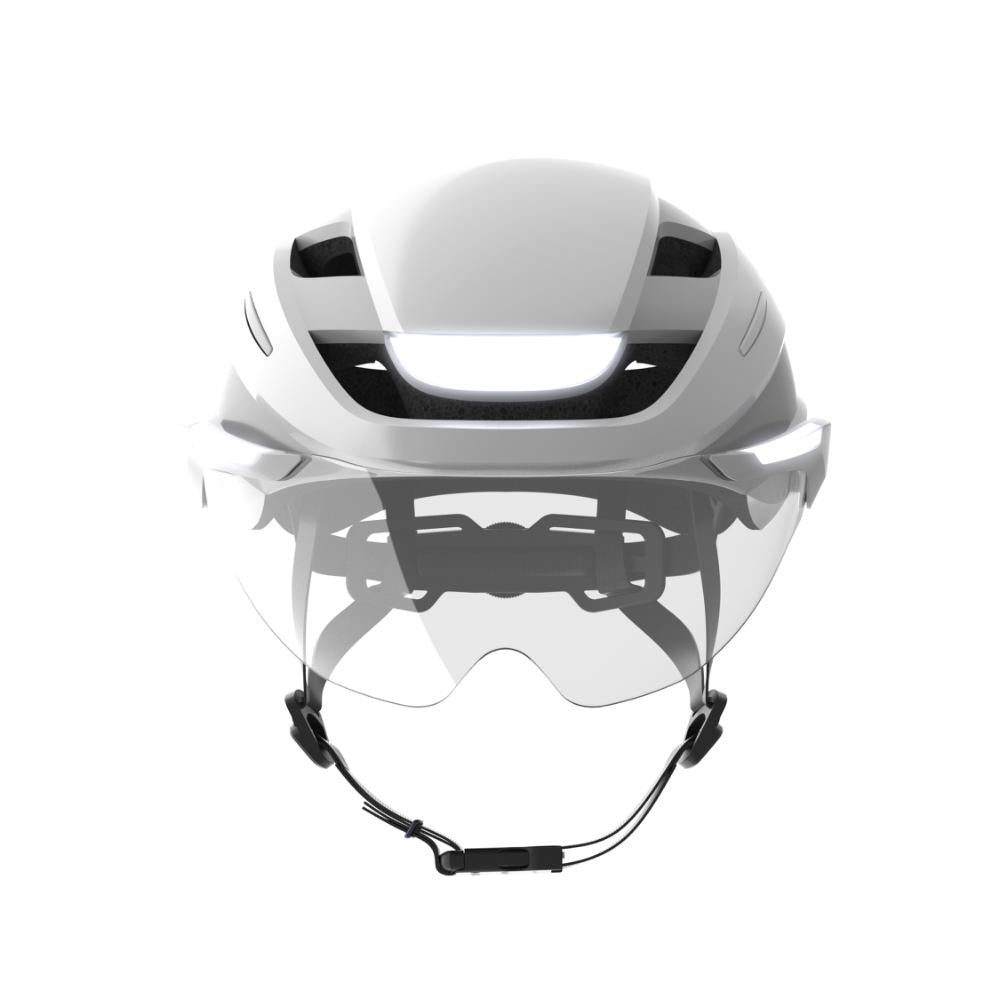 Lumos Ultra E-Bike Mips Visor Lunar White