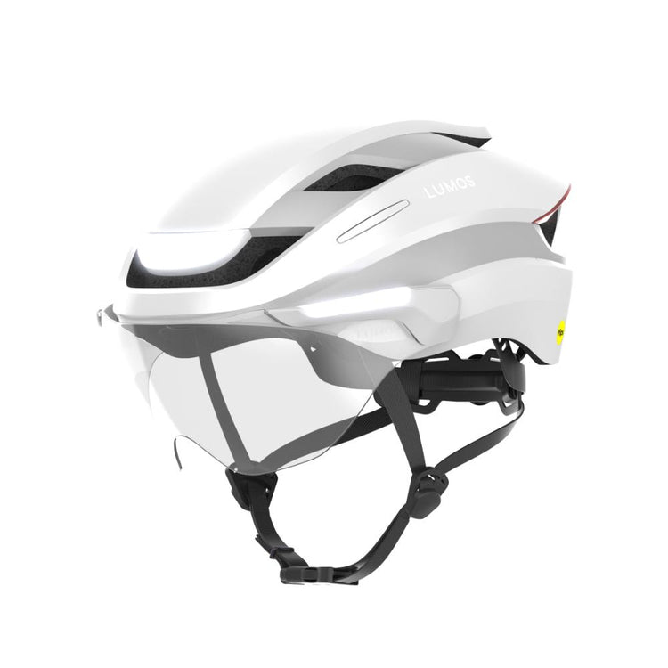 Lumos Ultra E-Bike Mips Visor Lunar White
