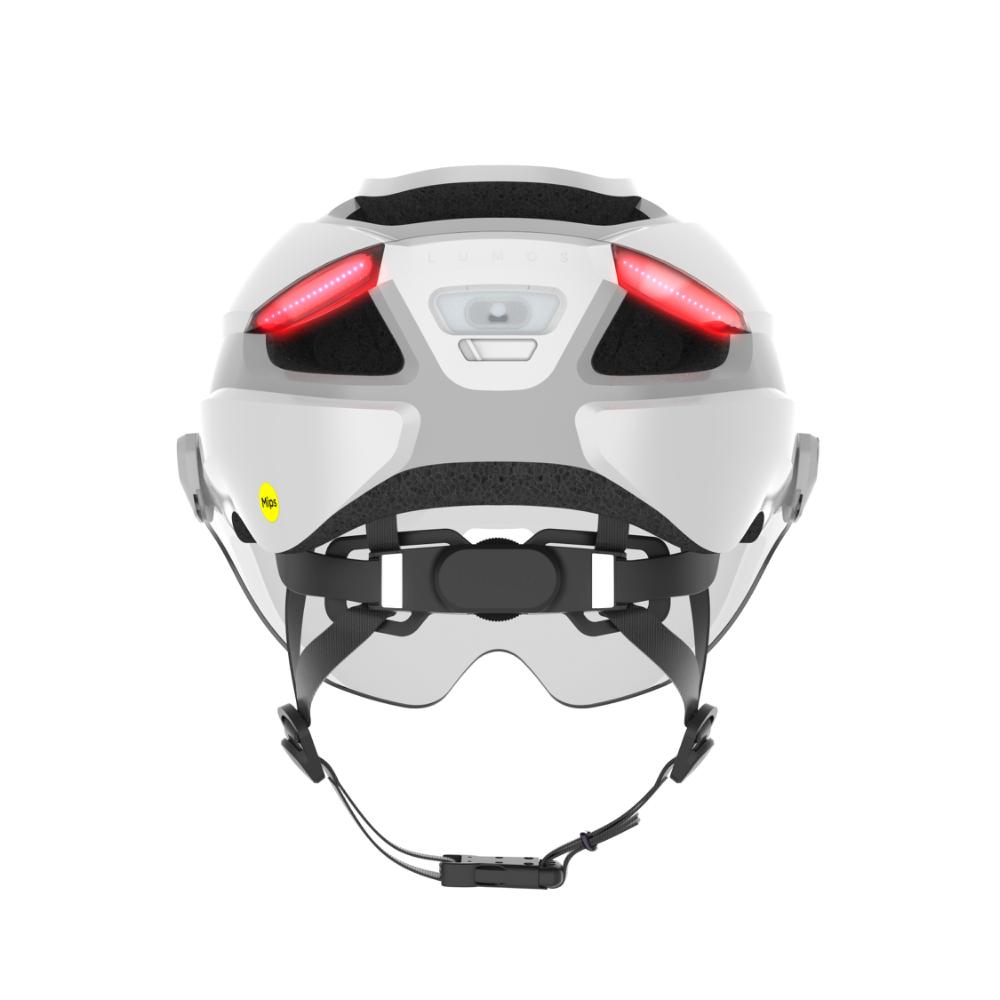 Lumos Ultra E-Bike Mips Visor Lunar White