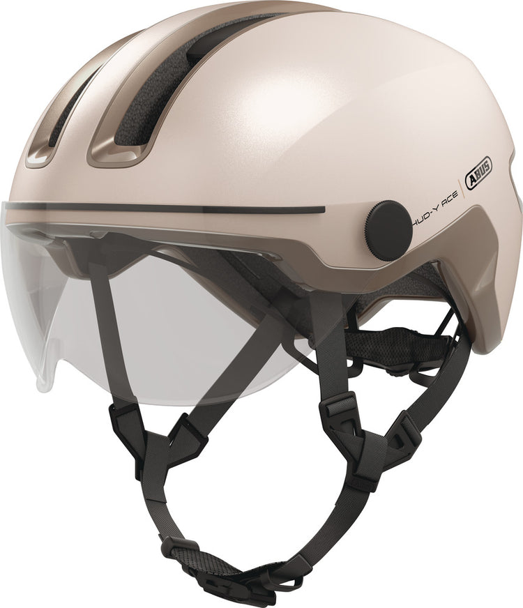 Abus Hud-Y Ace Champagne Gold