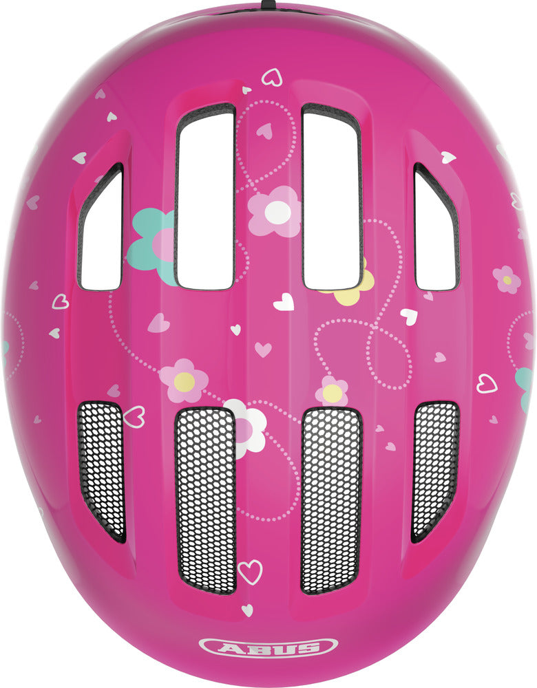 Abus Smiley 3.0 Pink Butterfly Green Buckle