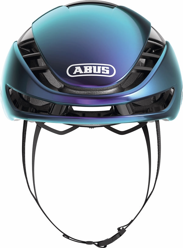 Abus Gamechanger 2.0 FlipFlop Purple. Lilla aerohjelm til landevej og tri