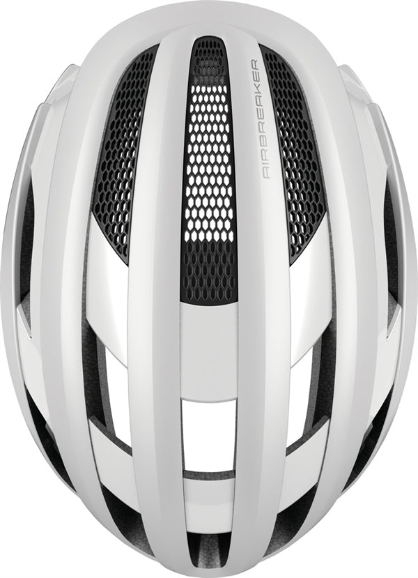 Abus Airbreaker Polar White Matt. Mat hvid landevejshjelm