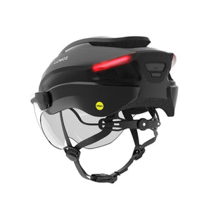 Lumos Ultra Mips Onyx Black E-Bike Visir. NTA 8776 cykelhjelm med mips og visir samt LED lys