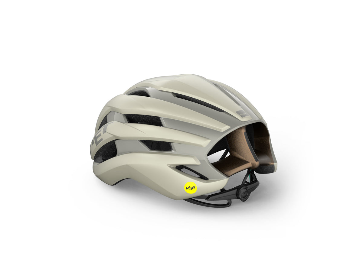 met trenta mips greige cykelhjelm